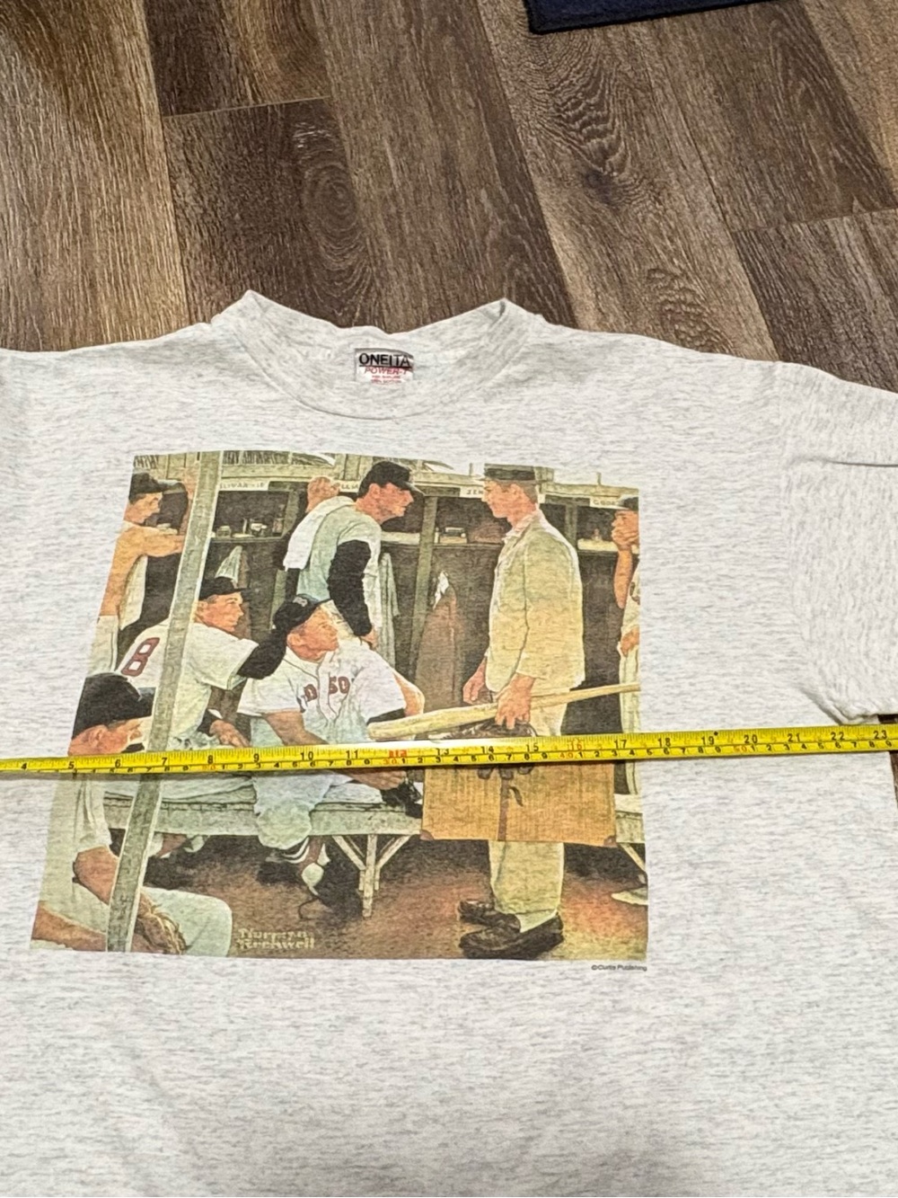 Oneita Short Sleeve Graphic Baseball Tee “The Rookie” - Picture 8 of 14